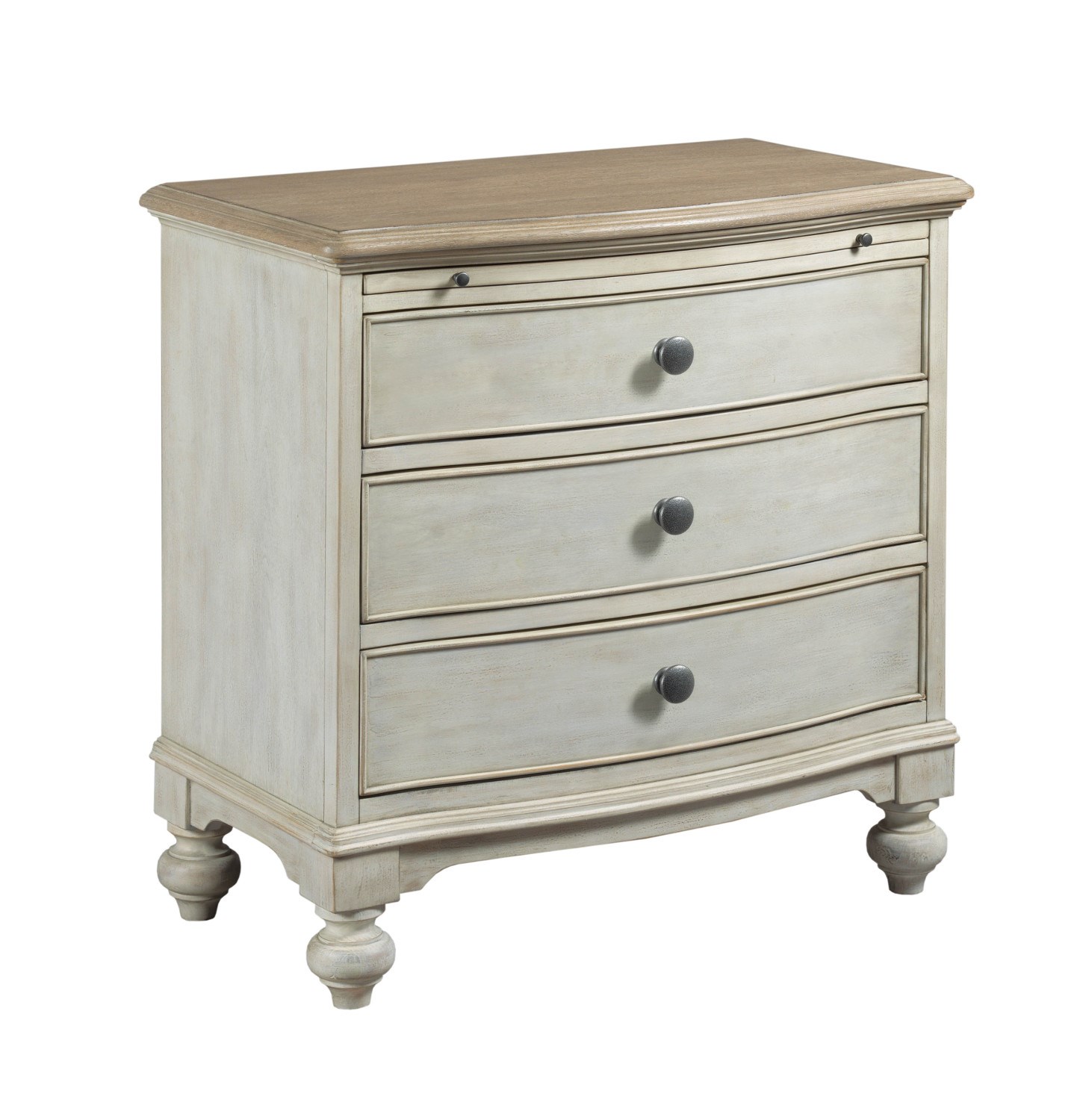 Demarlos nightstand top 2 drawer